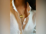 Motif Gold Pendant