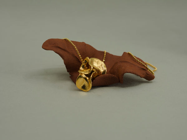 Coil Gold Pendant