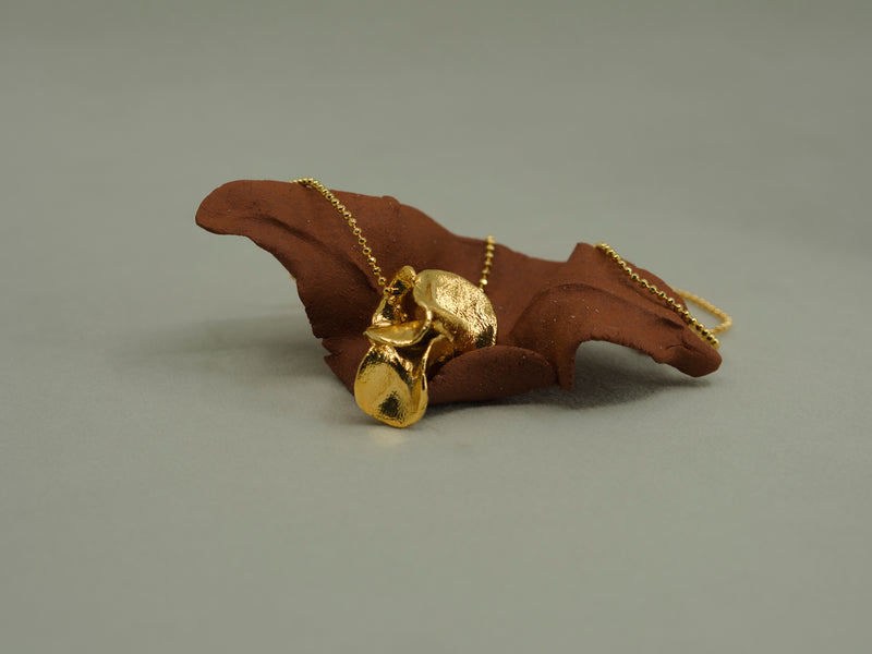 Coil Gold Pendant