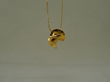 Coil Gold Pendant