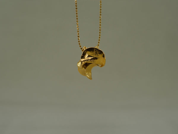 Coil Gold Pendant