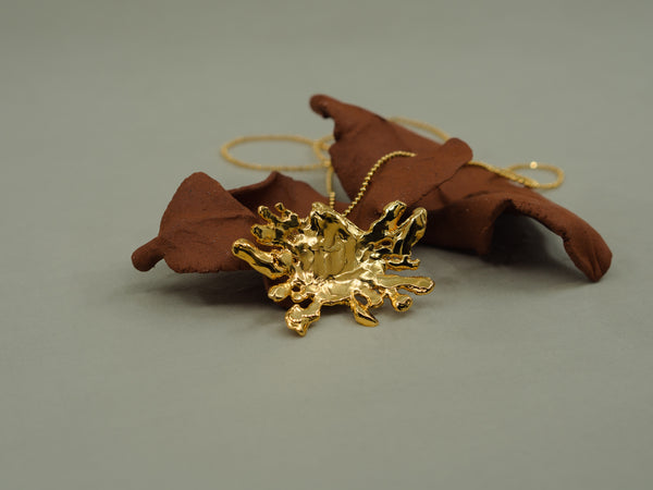 Starburst Gold Pendant