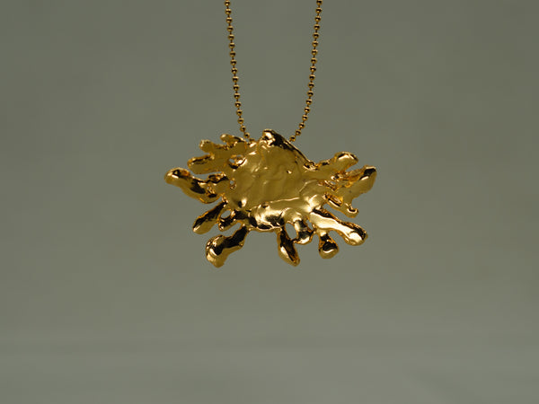 Starburst Gold Pendant