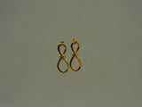 Knotted Gold Earrings