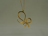Meander Gold Pendant