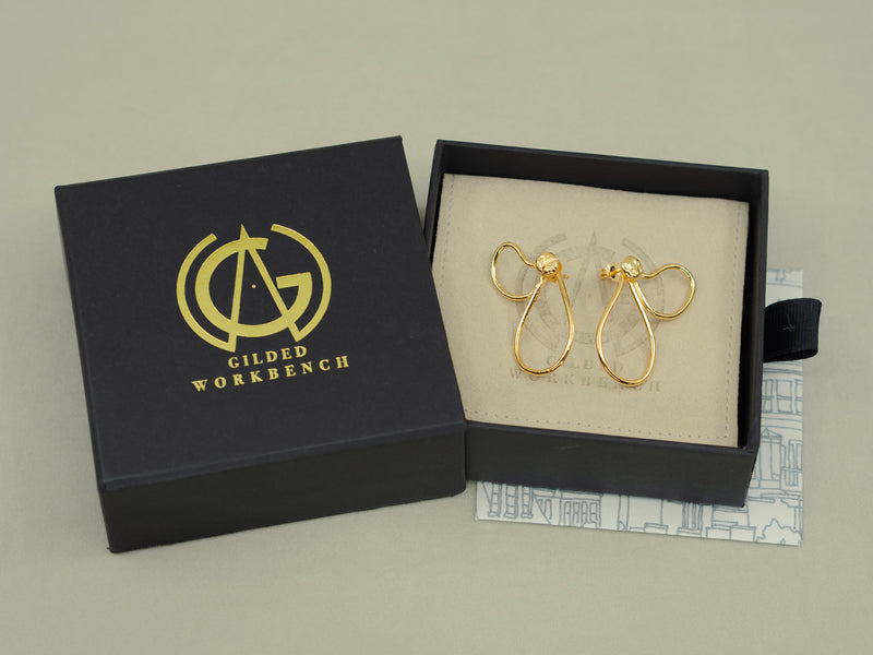 Waltz Gold Earrings