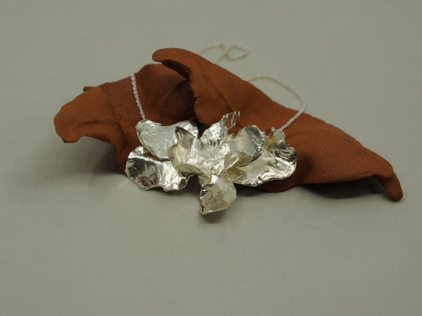 Jade Yang Silver Necklace