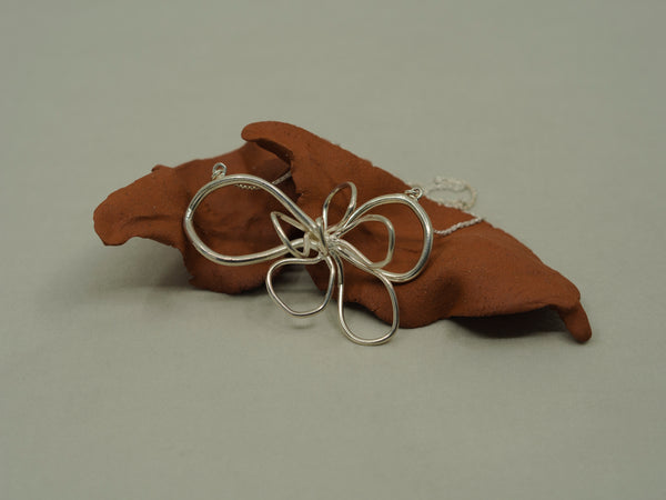 Jade Yin Silver Necklace